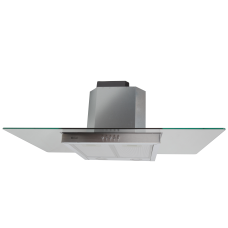 SH-3030 IZOLA Stainless Steel Chimney Hood With Glass